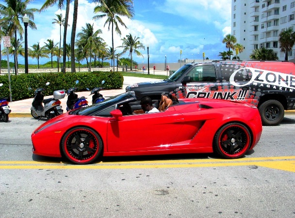 Red Hot SOBE Lamborghini - © 2oo9 JiMmY RocKeR PhoToGRaPhY