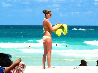 Beautiful Bikini Babe at the Beach 
- © 2012 Jimmy Rocker Photography