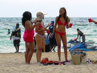 Red Bikini Goddess on an Overcast 
Day - © 2012 Jimmy Rocker Photography