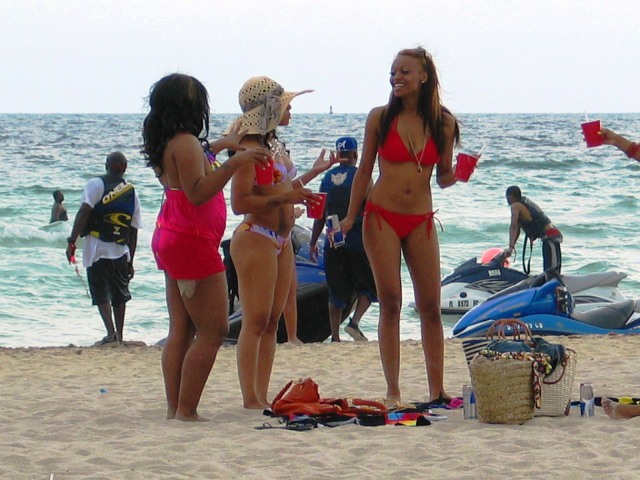 Red Bikini Goddess on an Overcast Day - Copyright © 2012 JiMmY RocKeR PhoToGRaPhY