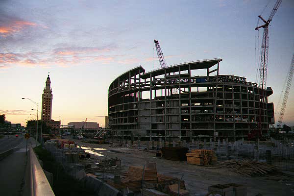 Techno complex under construction at demon planet colony outpost - © 1999 Jimmy Rocker Photography