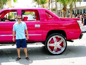 Candy Paint Hip Hop Rims #2 - © 2009 Jimmy Rocker Photography