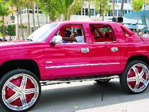 Candy Paint Hip Hop Rims - © 2009 Jimmy Rocker Photography