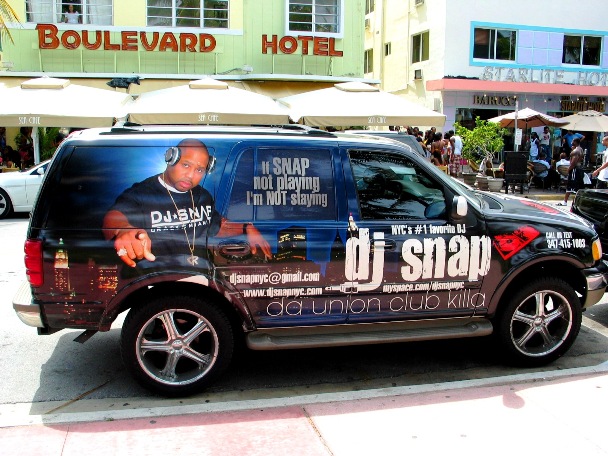 DJ Snap SUV South Beach - © 2oo9 JiMmY RocKeR PhoToGRaPhY