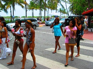 Five Yummy Tasty Beach Babes - © 2009 Jimmy Rocker Photography