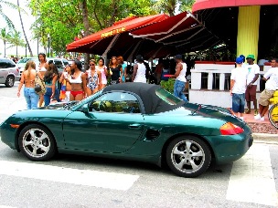 SOBE Primetime Porsche - © 2009 Jimmy Rocker Photography